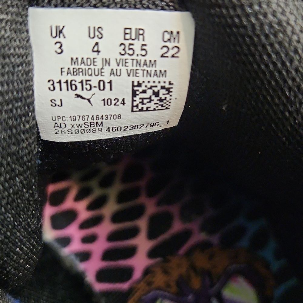 PUMA MB.01 Teenage Mutant Ninja Turtles Baxter Stockman Sneakers (Kids Size 4) - Picture 15 of 15
